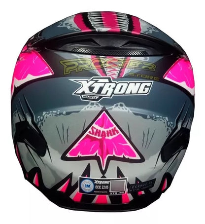 Casco Xtrong M61 Integral con Certificación Europea - Velocity Savage