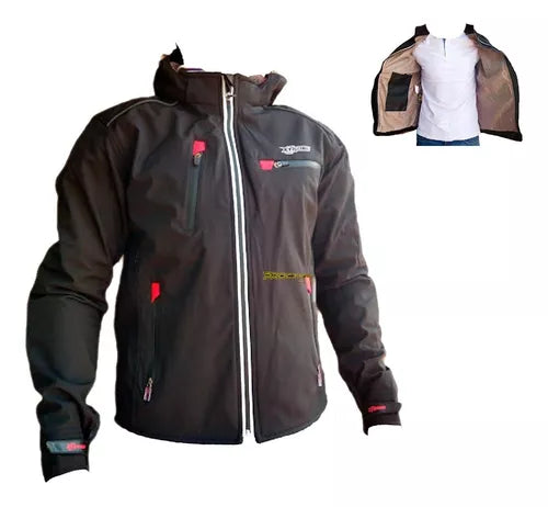 Chaqueta Moto Protecciones Removibles Certificada Deportiva - Velocity Savage