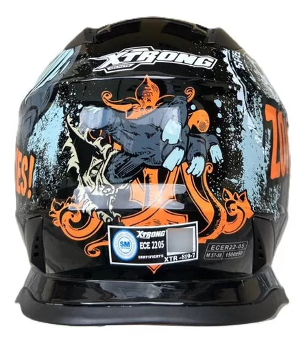 Casco Multipropósito Xtrong Certificado Hombre Cross - Velocity Savage