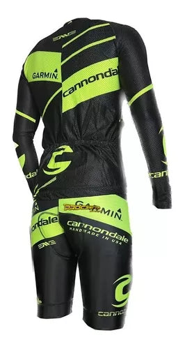 Uniforme De Ciclismo Conjunto Manga Larga - Velocity Savage