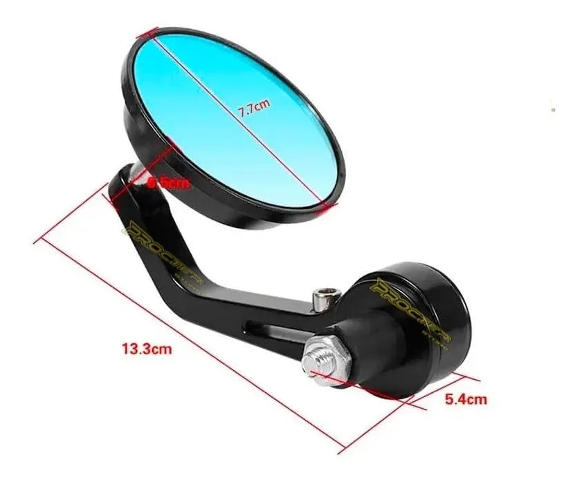 Espejos Retrovisor Café Racer Articulable Custom4