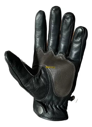 Guantes 100% Cuero Con Protecciones - Velocity Savage