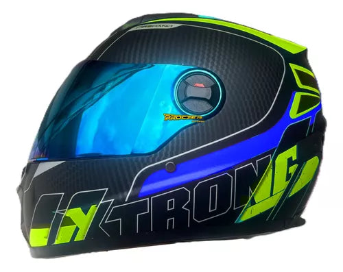 Casco Xtrong M61 Mujer Hombre Integral Certificación Europea - Velocity Savage