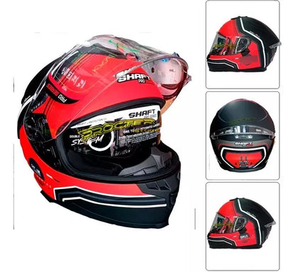 Casco Shaft Pro 600 Dv con Película Antiempañante - Velocity Savage