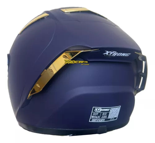 Casco Xtrong 326 Sh Con Aleron Tipo Pista - Velocity Savage