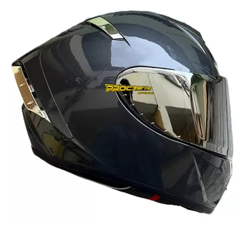 Casco Xtrong 326 Sh Con Aleron Tipo Pista - Velocity Savage