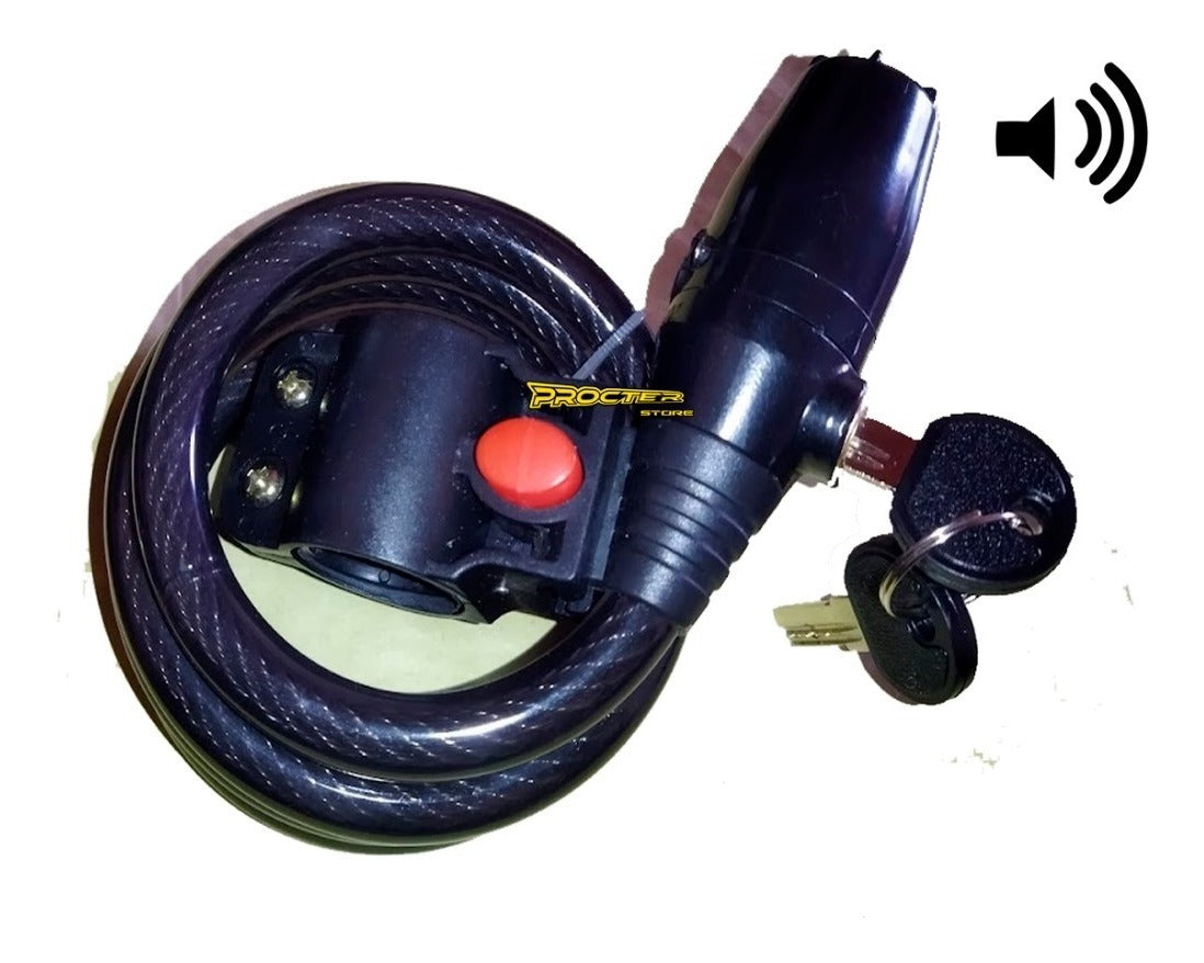 Candado Guaya con Alarma
