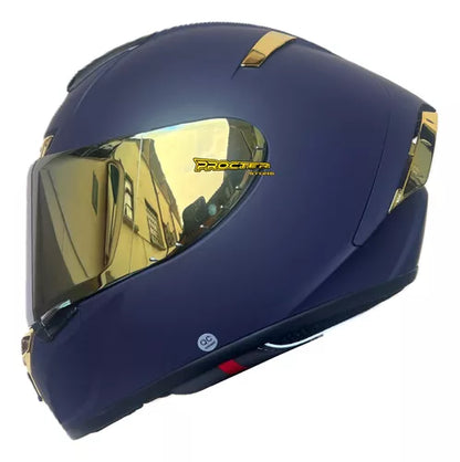 Casco Xtrong 326 Sh Con Aleron Tipo Pista - Velocity Savage