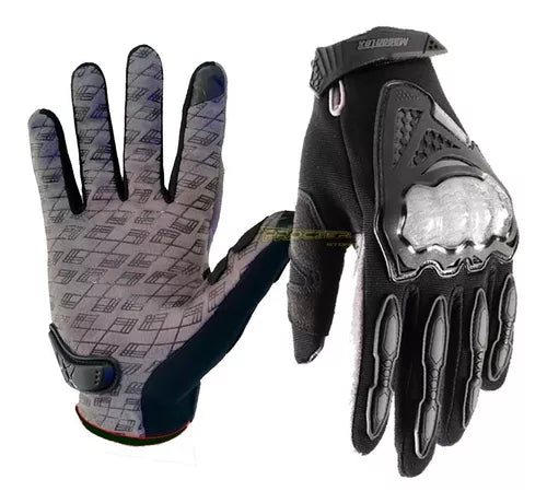 Guantes Moto Proteccion Nudillos Y Palma Forro Suave - Velocity Savage