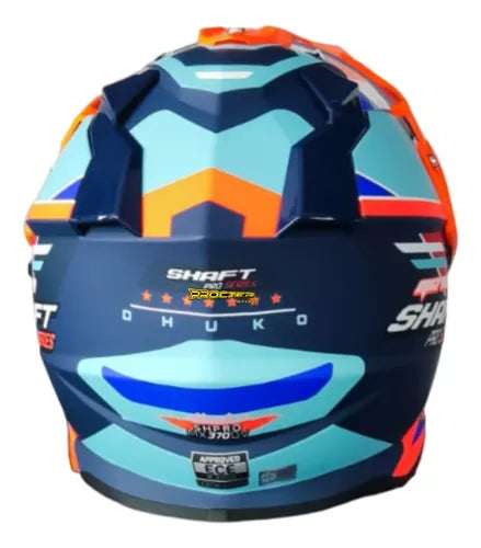 Casco para Moto Shaft Pro Mx370dv Multipropósito Dhuko Certificado - Velocity Savage