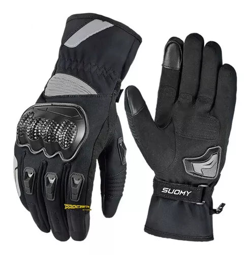 Guantes Impermeables Moto Suomy Térmicos Táctiles Protección - Velocity Savage