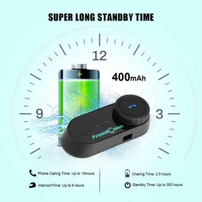 Intercomunicador Bluetooth T-com Vb 800mts Radio Fm Moto7