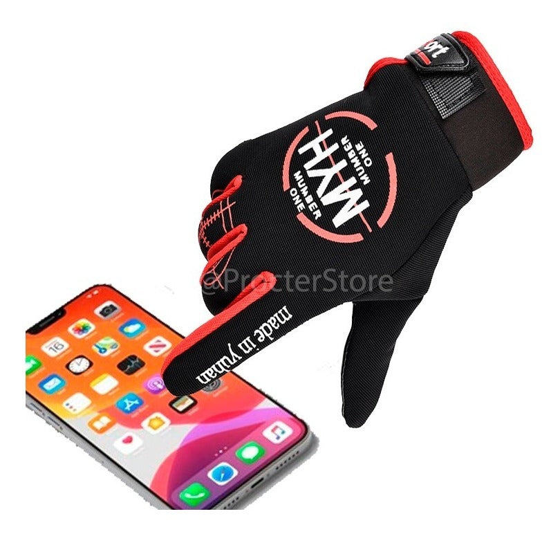 Guantes Táctiles Con Palma Antideslizante