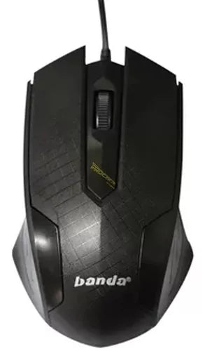 Mouse Banda Mw600 Alámbrico Color Negro - Velocity Savage