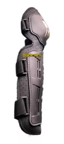 Rodilleras + Coderas Protectoras Moto Deportes Metalizadas - Velocity Savage