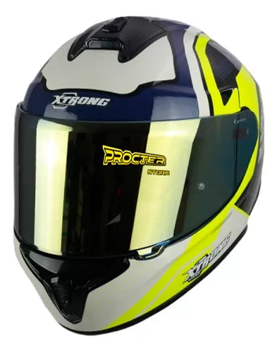 Casco Integral Para Moto Certificado Xtrong - Velocity Savage