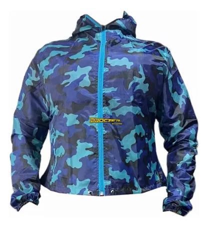 Chaqueta Camuflada Rompevientos Moto Bicicleta Reflectiva - Velocity Savage