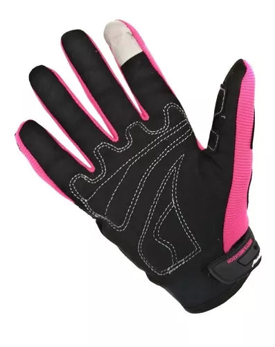 Guantes Para  Moto Tactiles Y Con Protección Para Dama - Velocity Savage