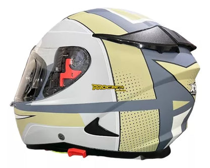 Casco Xtrong 822 Dv Doble Visor Procter - Velocity Savage