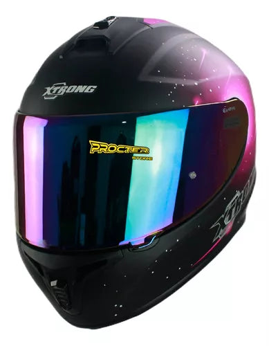 Casco Integral Para Moto Certificado Xtrong - Velocity Savage