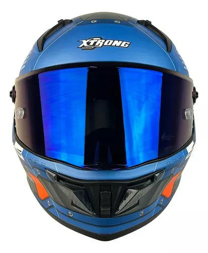 Casco Xtrong Integral Visor Magnético Deportivo Certificado - Velocity Savage