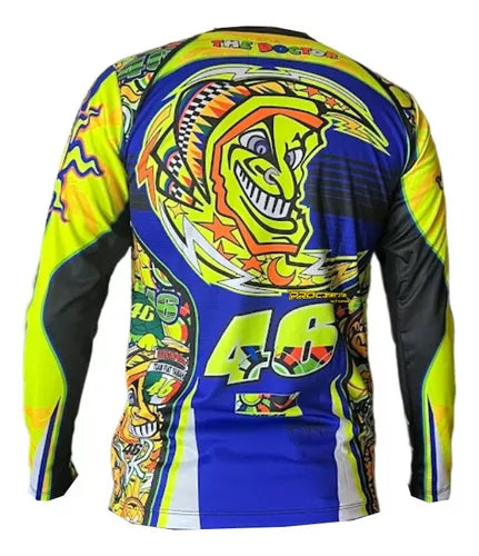 Jersey Manga Larga Cross - Velocity Savage