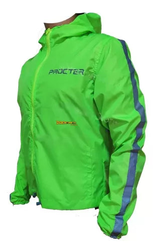 Chaqueta Rompevientos Para Ciclismo Liviana Con Reflectivo - Velocity Savage