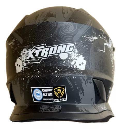 Casco Multipropósito Xtrong Certificado Hombre Cross - Velocity Savage