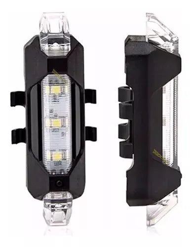 Luz Led Recargable USB Bicicleta Delantera O Trasera - Velocity Savage