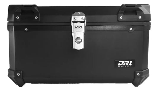 Maletero Adventure Dr1 65 Lt Negro Con Espaldar Negro