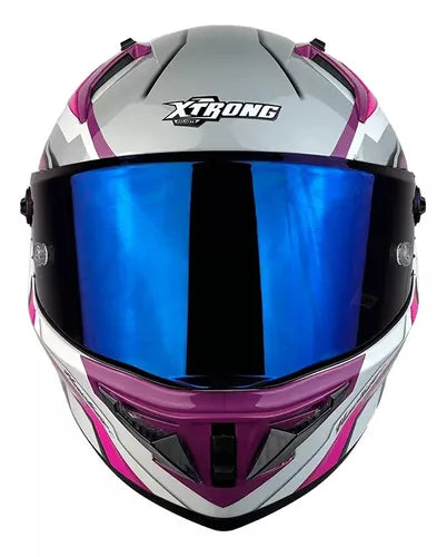 Casco Xtrong Integral Visor Magnético Deportivo Certificado - Velocity Savage