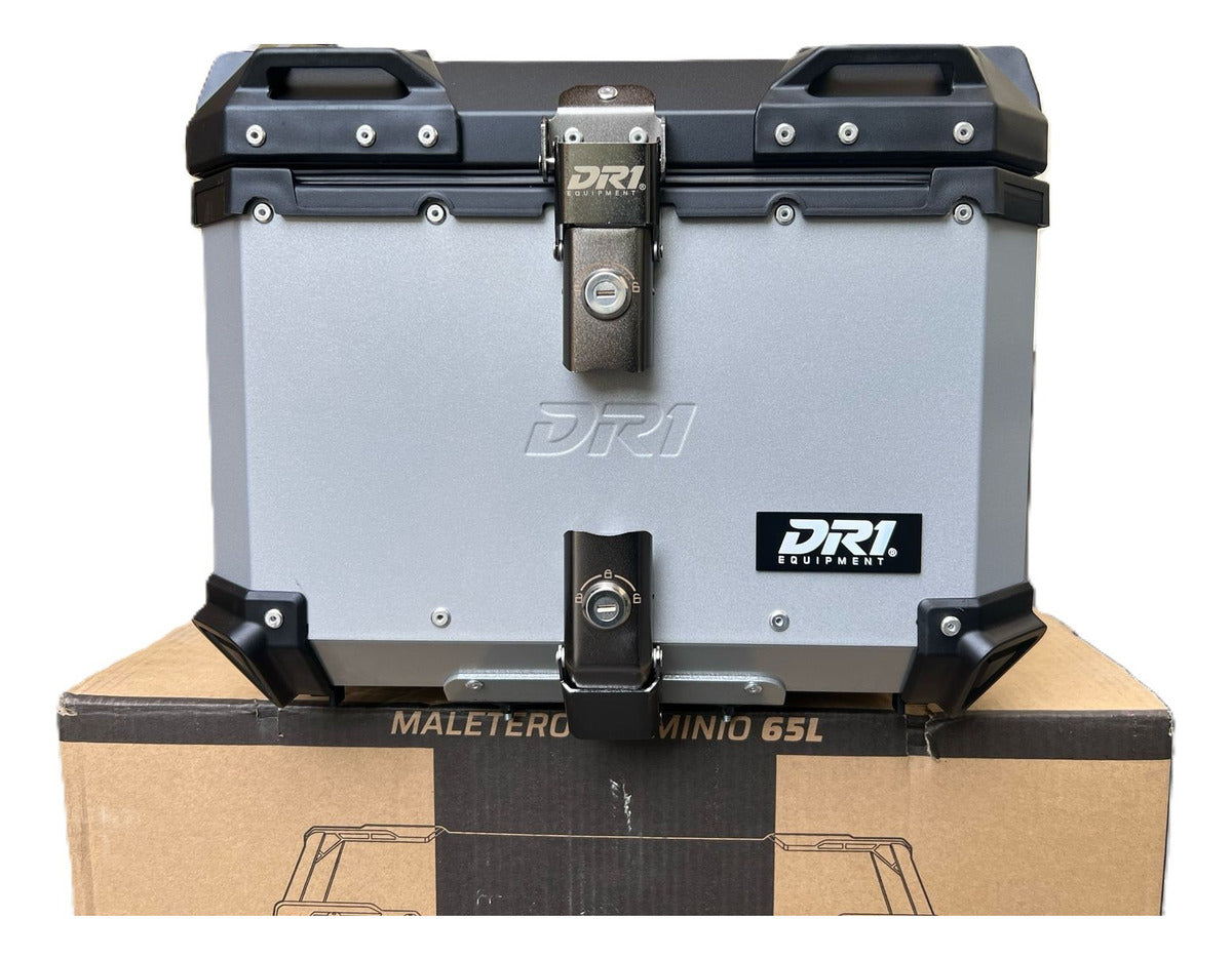 Maletero Adventure 45lt Gris Aluminio Desmontable