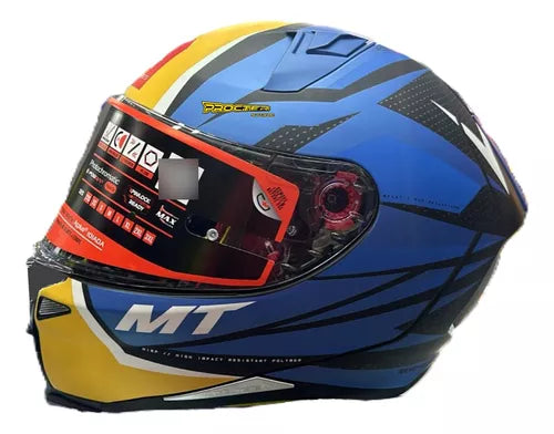 Casco Moto Mt Revenge 2 Certificado Negro Mate - Brillante - Velocity Savage