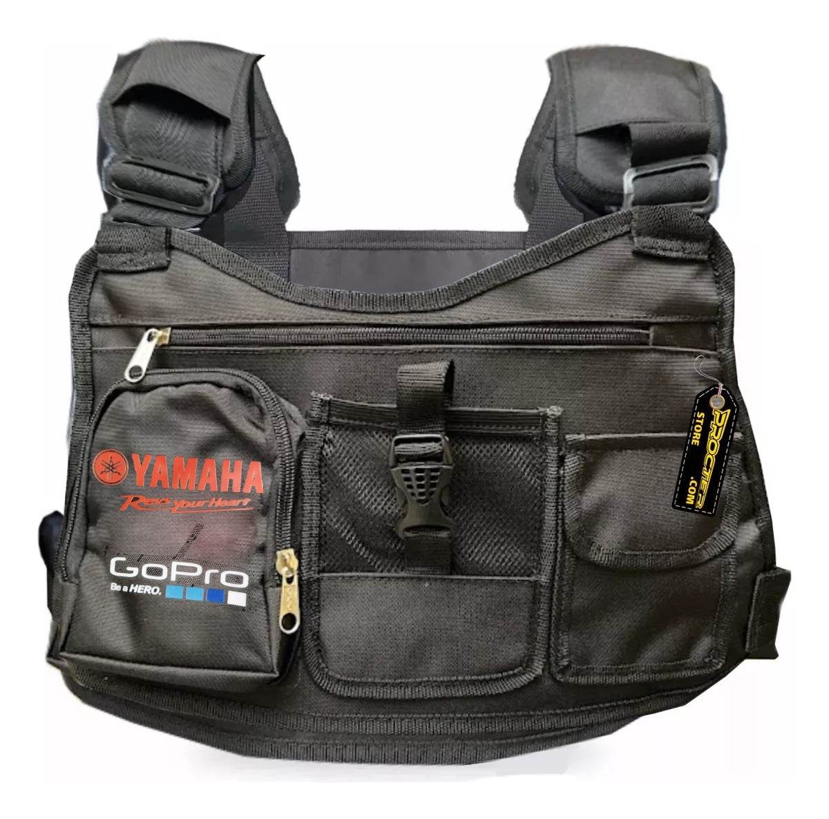 Pechera Moto Cangurera Porta Celular Multiusos - Precio - Envio gratis