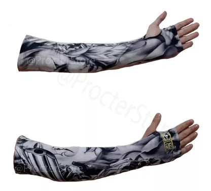 Mangas Protectoras Brazos Con Diseño Deportes Conduccion - Velocity Savage