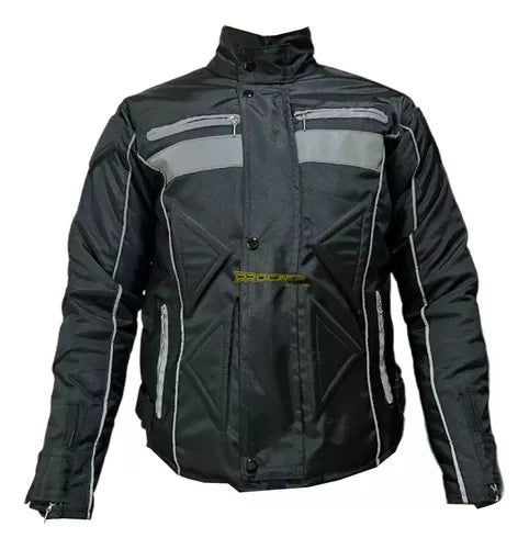 Chaqueta Para Motociclistas Talla Grande 2xl Reflectiva - Velocity Savage