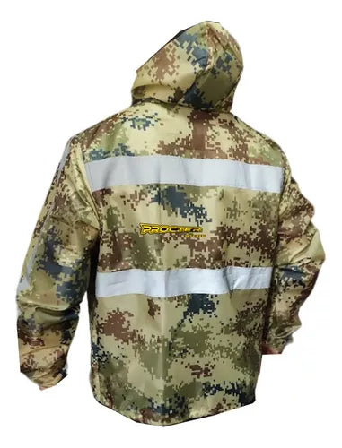 Chaqueta Camuflada Rompevientos Reflectiva - Velocity Savage