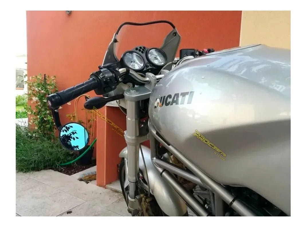 Espejos Retrovisor Café Racer Articulable Custom2