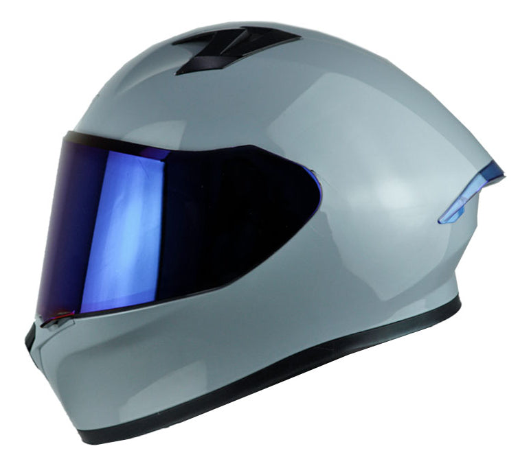 Casco Ich Integral 503 Sp Certificado Negro Mate L Gris Brillo Azul