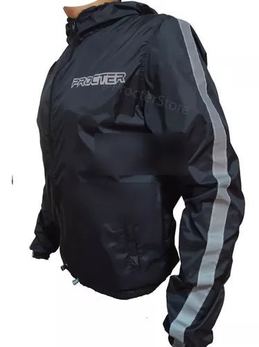 Chaqueta Rompevientos Para Ciclismo Liviana Con Reflectivo - Velocity Savage