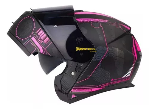 Casco Shaft 3910 Dv Doble Visor Abatible Certificado - Velocity Savage