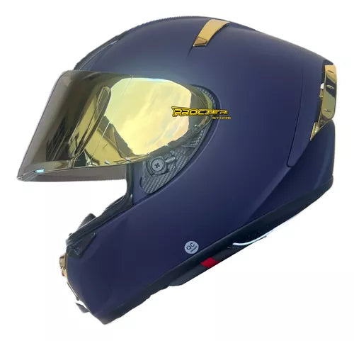 Casco Xtrong 326 Sh Con Aleron Tipo Pista - Velocity Savage