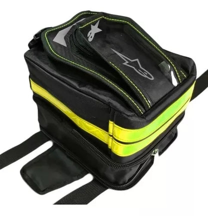 Maleta Tank Bag Moto Porta Celular Casco Expandible Tail Bag - Velocity Savage