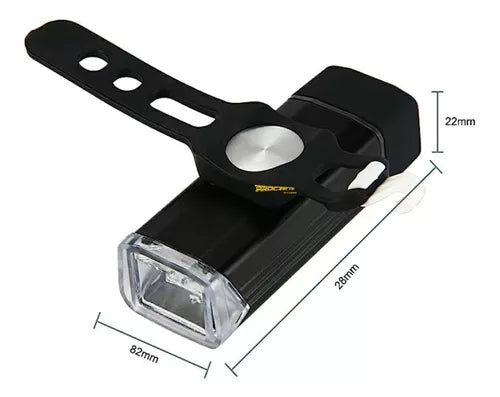 Luz Recargable USB En Aluminio Machfally 180 Lumens - Velocity Savage