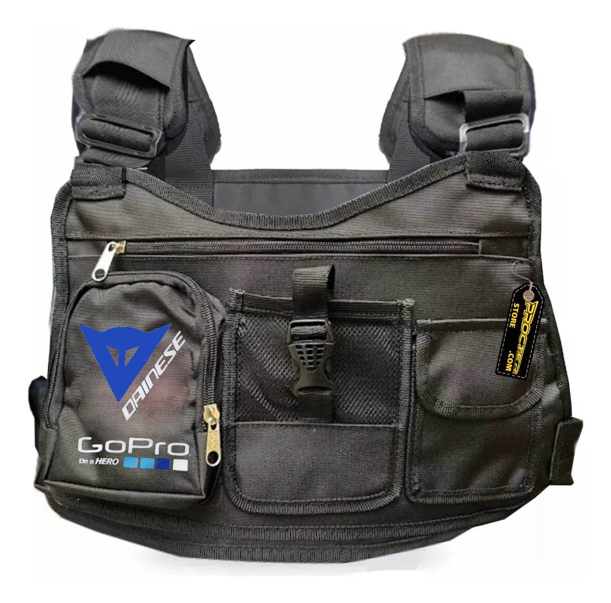 Pechera Moto Cangurera Porta Celular Multiusos - Precio - Envio gratis