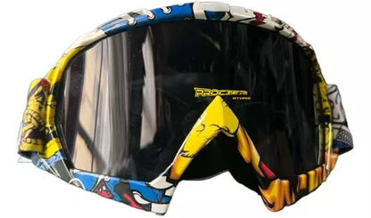 Gafas Tipo Cross Para Casco Cross Moto Bicicleta Deportes - Velocity Savage