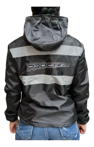 Chaqueta Rompevientos Térmica Con Reflectivo - Velocity Savage