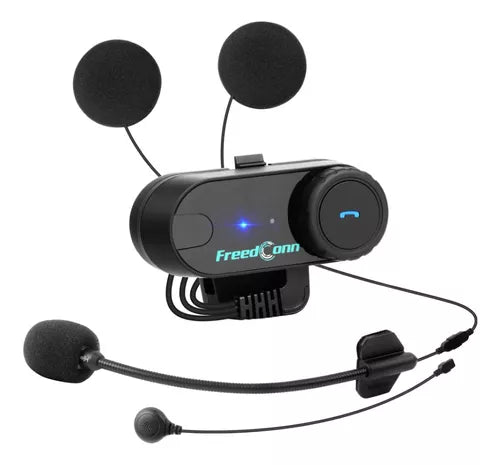 Intercomunicador Bluetooth T-com Vb 800mts Radio Fm Moto - Velocity Savage