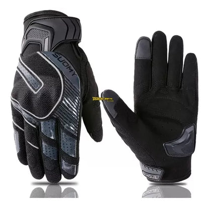 Guantes Para Moto Táctiles Con Protección Reflectivo Suomy - Velocity Savage