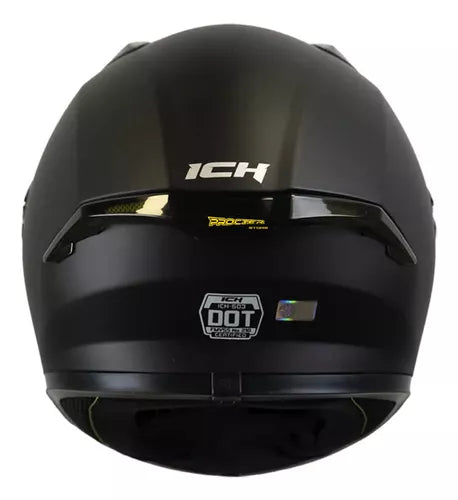 Casco Ich Integral 503 Sp Certificado Negro Mate - Velocity Savage